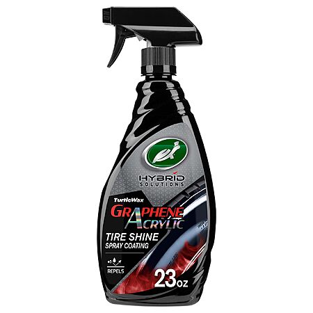 Turtle Wax Graphene Tire Shine Spray (23oz) — Worth the $7.79?