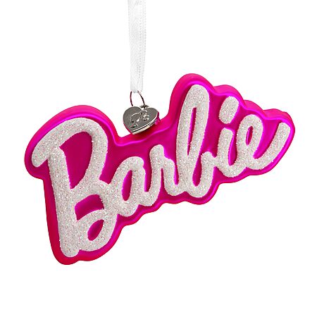 Hallmark Barbie Logo Blown Glass Ornament: Is the $2.55 Deal Worth It?