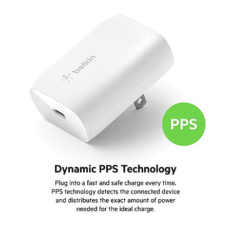 Belkin 30W USB C Charger Block $7.99 + Free S&H w/ Prime or $35+