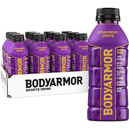 BODYARMOR Strawberry Grape 12-Pack Deal: Is the S&S Price Worth It?