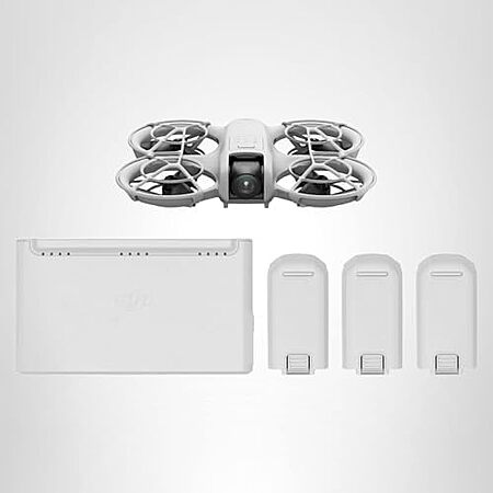 DJI Neo 4K UHD Mini Drone w/ 3x Batteries & 2-Way Charging Hub (Controller-Free)