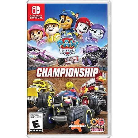 PAW Patrol Rescue Wheels Championship for Nintendo Switch — $15 Deal