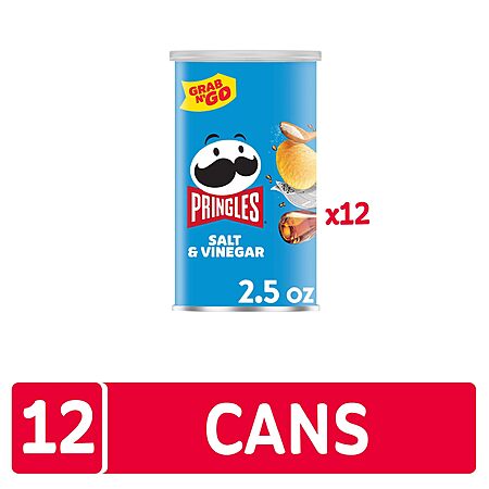 Pringles Salt and Vinegar 12-Can Pack Deal at Amazon