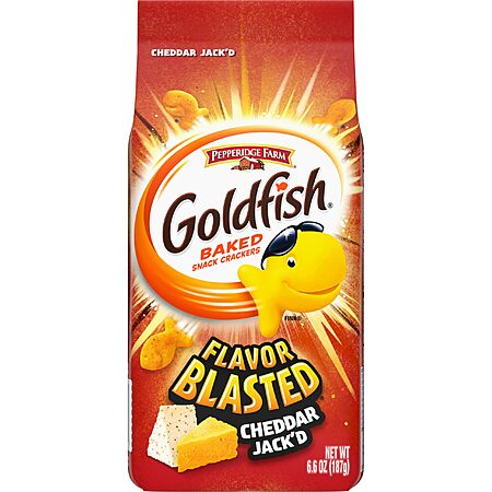 Goldfish Flavor Blasted Cheddar Jack'd 6.6 oz – Is the S&S Deal Worth It?
