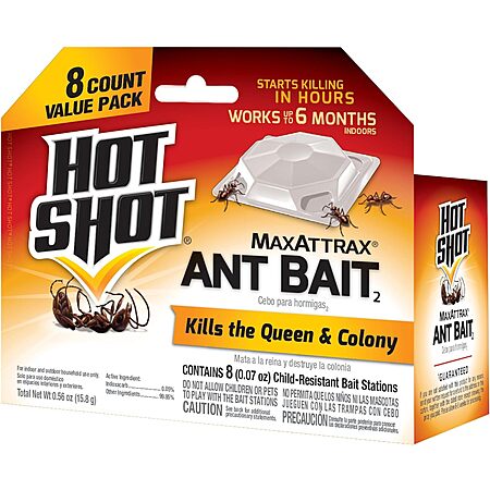 Hot Shot MaxAttrax Ant Bait 8-Pack for $2.77 — Worth It?