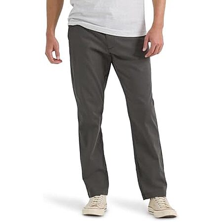 Lee Men's Extreme Motion Flat Front Relaxed Taper Pant (Various)
