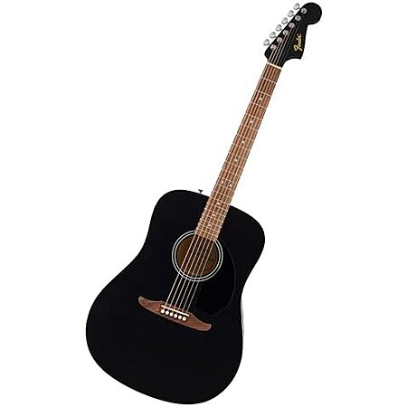 Fender California Debut Redondo Series Acoustic Guitar, Beginner Guitar, 2-Year Warranty, Black