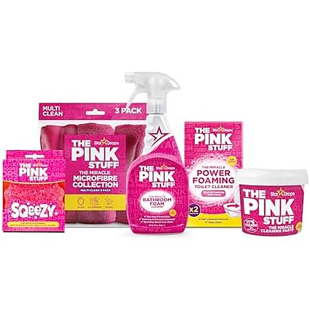 7-Piece Stardrops The Pink Stuff Bathroom Cleaning Kit