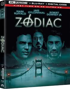 Zodiac 4K + Blu-ray + Digital Combo Deal on Amazon
