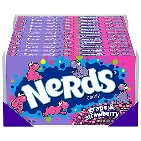 4 × 12-Count 5-Oz Nerds Grape & Strawberry Movie Theater Box ($9.50 each)