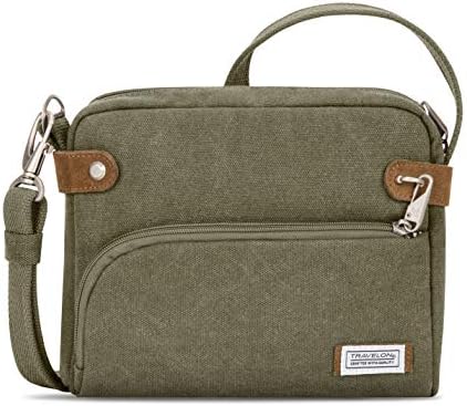 Travelon Anti-Theft Heritage Canvas Crossbody Bag Review & Deal