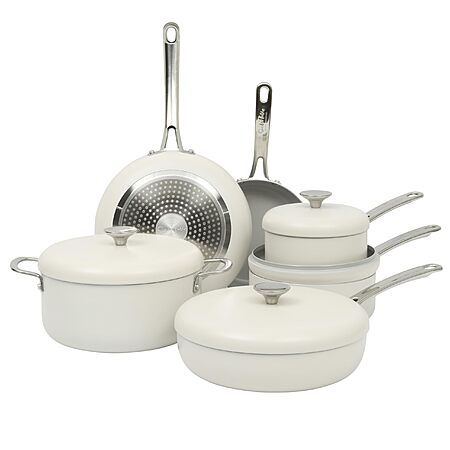 Sur La Table 10-Piece Ceramic Nonstick Cookware Set Review & Deal