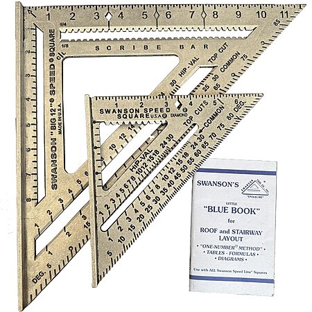 Swanson SW1201K Speed Square Value Pack: 7