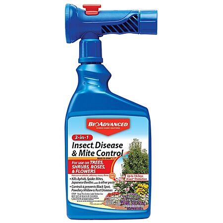 32-oz BioAdvanced 3-in-1 Insect, Disease & Mite Control Ready-to-Spray $13.58 w/ S&S + Free Shipping w/ Prime or on $35+