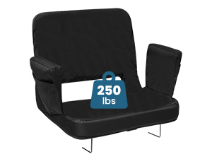 TOPSKY 3-Position Reclining Stadium Seat w/ Back Support & Armrests (Black) $35.74 + Free Shipping