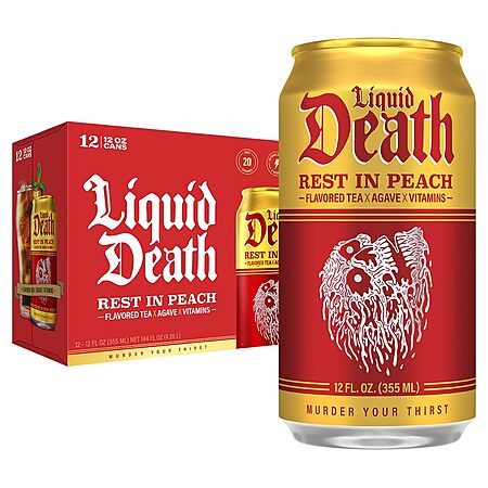 Liquid Death Iced Tea 12-Pack Deal: Is the S&S Price Worth It?