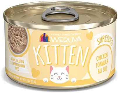 12-Pack 3-Oz Weruva Kitten Food (Chicken Formula Au Jus Flavor)