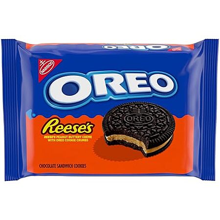 2 × 12.35-Oz Oreo REESE'S Peanut Buttery Creme Chocolate Sandwich Cookies ($3.29 each)