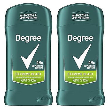 2-Pack 2.7-Oz Degree Men's Antiperspirant Deodorant (Extreme Blast)