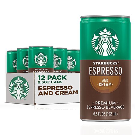 Starbucks Espresso & Cream Cans (12-Pack): Is This Deal Worth It?