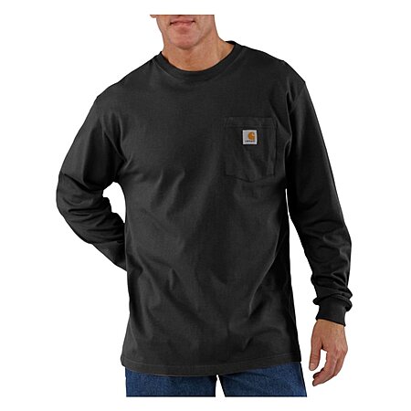 Carhartt Men's Dearborn Loose LS T-Shirt (Black) $16.41 + Free Shipping w/ Prime or on orders over $35