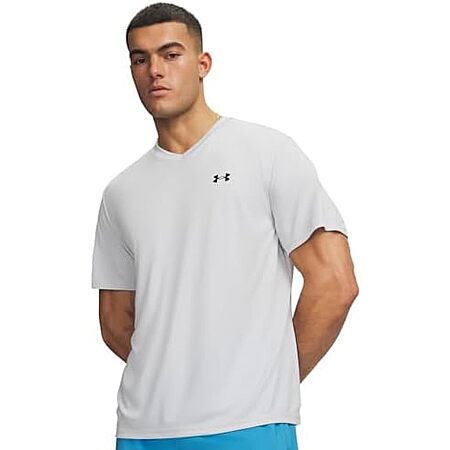 Under Armour Men's Velocity 2.0 Short Sleeve V Neck T Shirt