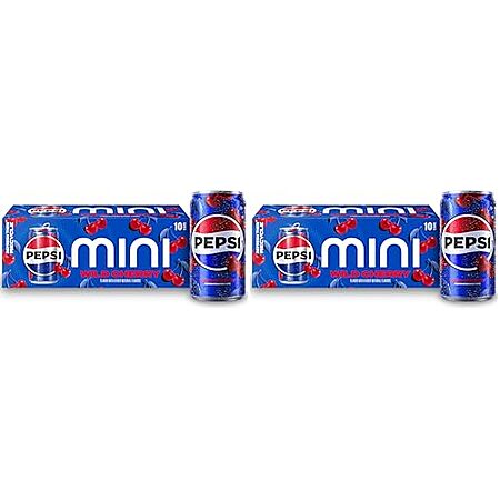 20-Pack 7.5-Oz Pepsi Wild Cherry Soda Mini Cans