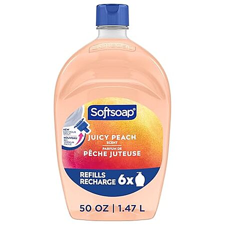 50-Oz Softsoap Antibacterial Liquid Hand Soap Refill (Juicy Peach)