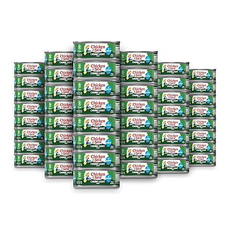 Chicken of the Sea Wild Caught Chunk Light Tuna 48-Pack Deal