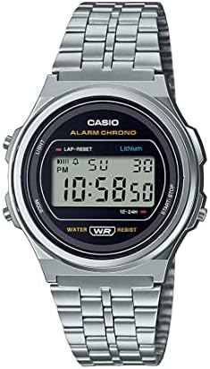39mm Casio Vintage Stainless Steel Bracelet Watch Deal