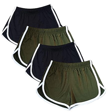 Cameway 4-Pack Women's Cotton Yoga Shorts for $10.45 — Worth It?