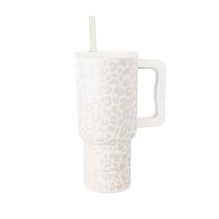 Simple Modern Trek 30-Oz Tumbler Deal: Cream Leopard for $16.68