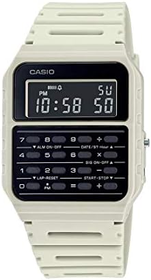 34mm Casio Data Bank Watch w/ 8-Digit Calculator & Resin Band (Grey)