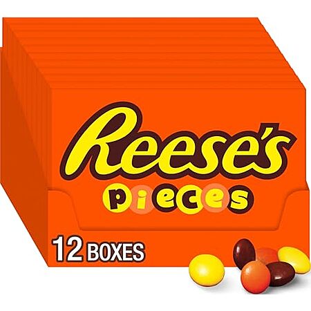 12-Ct 4-Oz Reese's Pieces Peanut Butter Candy Boxes
