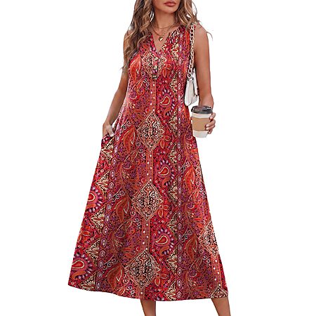 OFEEFAN Sleeveless Midi Maxi Dress Review: Worth the $9.99?