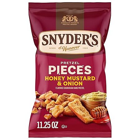 Snyder's Honey Mustard & Onion Pretzel Pieces 9-Pack Deal
