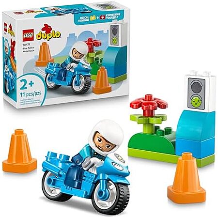 LEGO Duplo Blue Police Motorcycle (10471) Down to $5