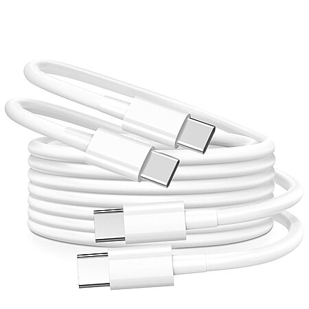 2-Pack 6' OIITH 60W USB-C to USB-C Fast Charge Cable $6.49 + Free Shipping w/ Prime or on $35+