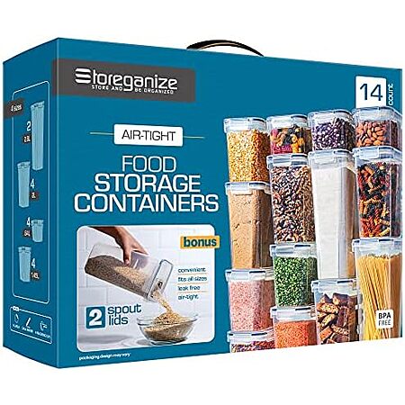 Storeganize 14-Piece Airtight Food Storage Set Review & Deal