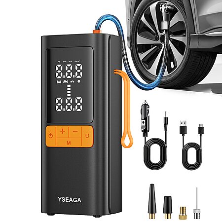 YSEAGA Portable Tire Inflator 150PSI Review – Worth $13?