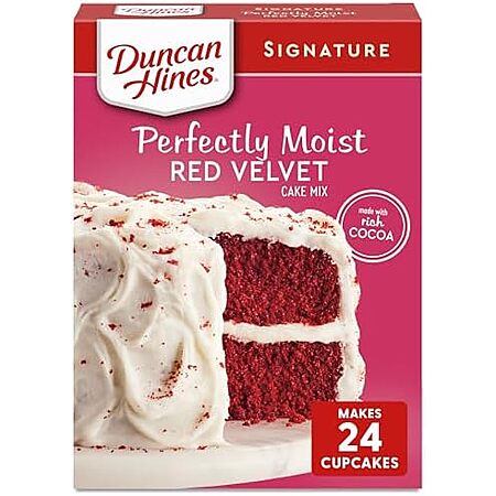 Duncan Hines Red Velvet Cake Mix 15.25 oz — $1.27 with Subscribe & Save