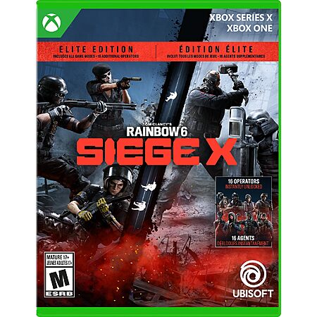 Rainbow Six Siege X Elite Edition Xbox Series X Disc – $11 Deal