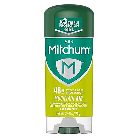 3.4-Oz Mitchum Men's Antiperspirant Deodorant Gel Stick (Mountain Air)