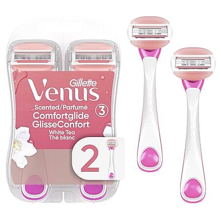 2-Count Gillette Venus ComfortGlide Disposable Razors for Women