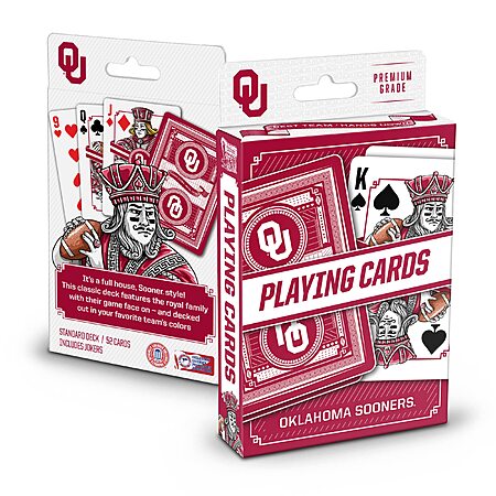 YouTheFan NCAA Playing Cards Deal — $3.23 on Amazon