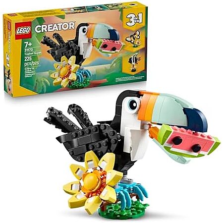 LEGO Creator 3 in 1 Tropical Toucan (31173) for $10