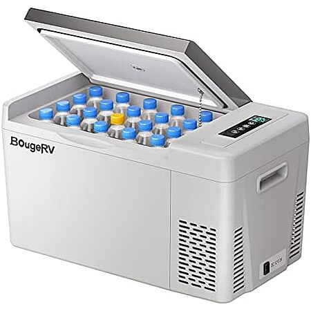 23-Quart BougeRV Portable 12V Car Refrigerator
