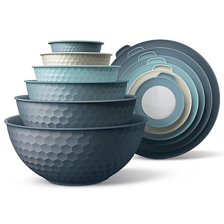 Cook With Color 12-Piece Mixing Bowls with Lids Review & Deal