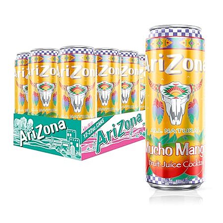 AriZona Mucho Mango 22-Oz Cans, 12-Pack: Is the Deal Worth It?