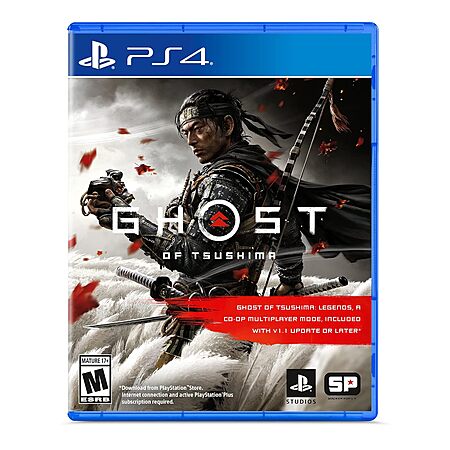 Ghost of Tsushima (PS4) $22.48 + Free Shipping w/ Prime or on $35+